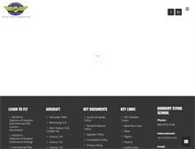 Tablet Screenshot of bunburyflyingschool.com